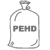 Sac Poubelle 50L Noir PEHD, vue sac poubelle, sac poubelle qualité