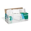Essuie main plié - Enchevêtré z ECOLABEL blanc