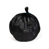 Sac Poubelle 100L Noir PEHD, vue sac poubelle côté