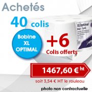Lot de 6 bobines à dévidage central